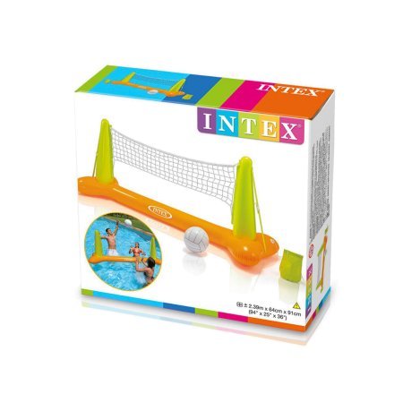 Надувная игра на воде Intex 56508 «Волейбол», оранжевый, 239 х 91 х 64 см - 5