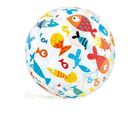 Надувной мяч Intex 59050 «Рыбки», 61 см - 1