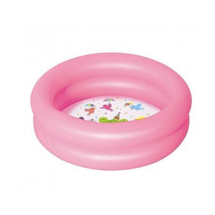 Детский надувной бассейн Bestway 51061, розовый, 61 х 15 см - 1