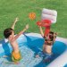 Детский надувной бассейн Bestway 54122 «Баскетбол», 254 х 168 х 102 см, с шариками - 2