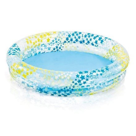 Дитячий надувний басейн Intex 59421 «Зірочки», блакитний, 122 х 25 см - 1