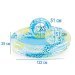 Дитячий надувний басейн Intex 59460 «Зірки» 122 х 25 см, з надувним кругом та м\'ячем, блакитний - 3