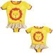 Детский костюм для девочек Bestway 93523 (ПЭ пена), «Солнышко», M/L (3 - 6 лет), 18 - 30 кг, желтый - 6