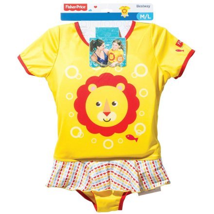 Дитячий костюм для дівчаток Bestway 93523 (ПЕ піна), «Сонечко», M/L (3 - 6 років), 18 - 30 кг, жовтий - 12