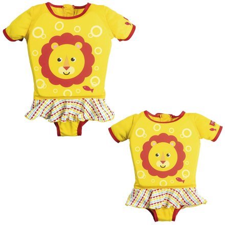 Детский костюм для девочек Bestway 93523 (ПЭ пена), «Солнышко», S/M (1 - 3 года), 11 - 18 кг, желтый - 10