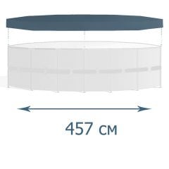 Тент-чохол Intex 28032, для каркасного басейну  Ø 457 см