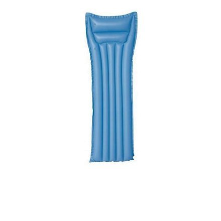 Пляжний надувний матрац з підголівником Bestway 44007, 183 х 69 х 15 см, блакитний - 1