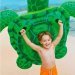 Дитячий надувний пліт для катання Intex 57524 «Черепаха», 150 х 127 см - 2