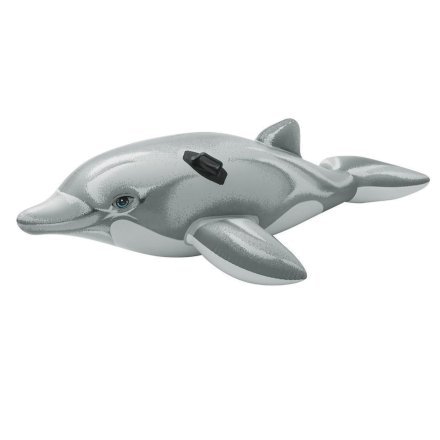 Дитячий надувний пліт для катання Intex 58539 «Дельфін», 201 х 76 см - 1