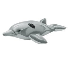 Дитячий надувний пліт для катання Intex 58539 «Дельфін», 201 х 76 см