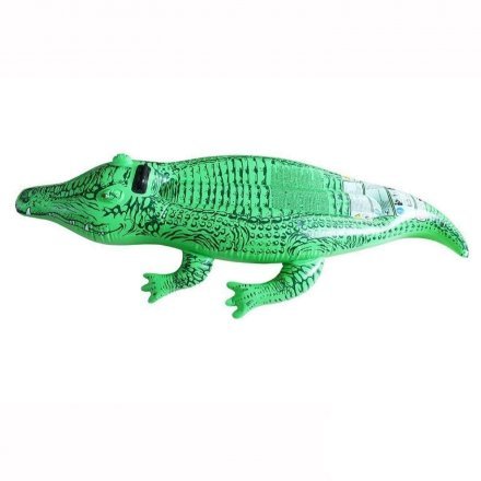 Дитячий надувний плотик для катання Intex 58546 «Крокодил», 168 х 86 см - 5