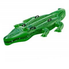 Дитячий надувний плотик для катання Intex 58562 «Крокодил», 203 х 114 см