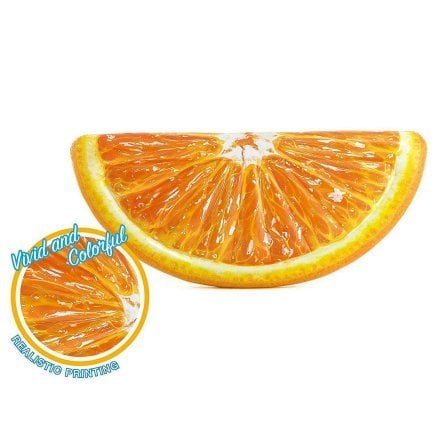 Пляжний надувний матрац Intex 58763 «Ділька Апельсина», 178 х 85 см - 5