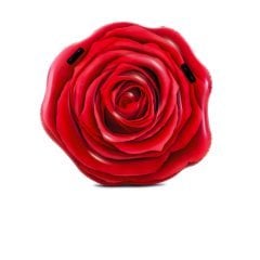 Пляжний надувний матрац Intex 58783 «Троянда», 137 х 132 см