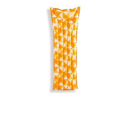 Пляжный надувной матрас с подголовником Intex 59712, 183 х 69 см, оранжевый - 1