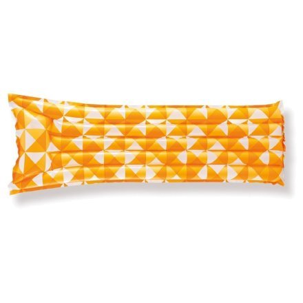Пляжний надувний матрац з підголівником Intex 59712, 183 х 69 см, помаранчевий - 3