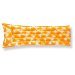 Пляжний надувний матрац з підголівником Intex 59712, 183 х 69 см, помаранчевий - 3