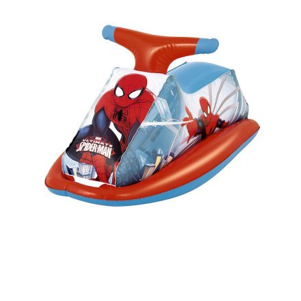 Дитячий надувний плотик для катання Bestway 98012 «Спайдер Мен, Людина-Павук», 89 х 46 см - 1