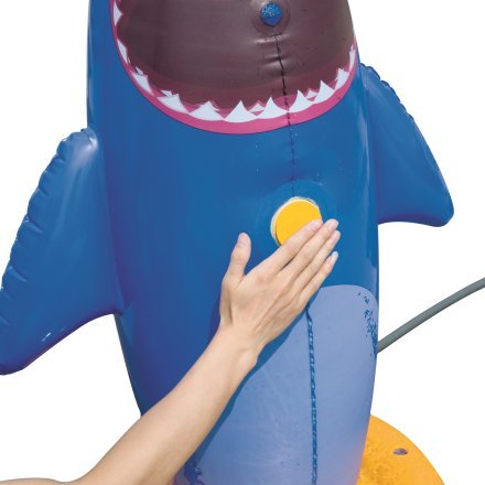 Надувна іграшка - неваляшка Bestway 52246 «Акула», 74 х 74 х 132 см - 11