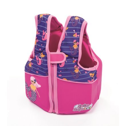 Дитячий жилет для дівчаток Bestway 32164, XS (1 - 3) 11 - 18 кг, рожевий - 25