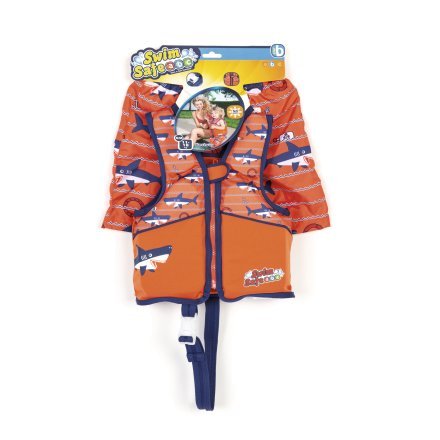 Детский костюм для мальчиков Bestway 32165, «Акула», S (3 - 8) 18 - 30 кг, оранжевый - 21