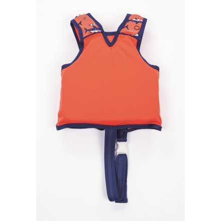 Детский костюм для мальчиков Bestway 32165, «Акула», S (3 - 8) 18 - 30 кг, оранжевый - 13