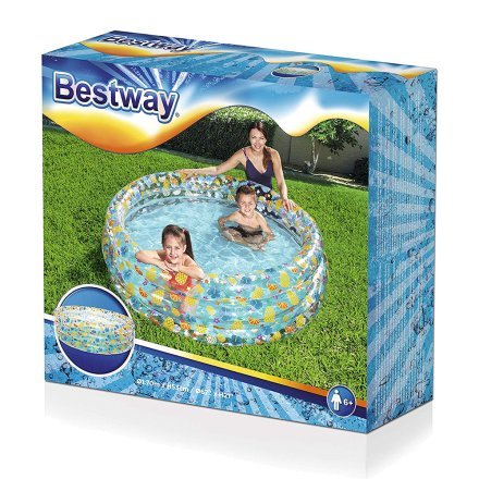 Дитячий надувний басейн Bestway 51048 «Тропічні фрукти» 170 х 53 см - 5