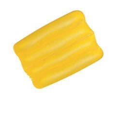 Надувна вінілова подушка Bestway 52127, жовта, 38 х 25 х 5 см