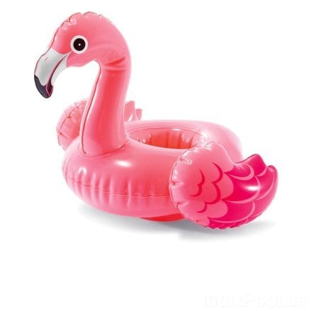 Плавающий подстаканник Intex 57500-1 «Фламинго», 33 х 25 см, 1 шт - 1