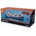 Четырехместная надувная лодка Bestway 61110 Trek X3 set, 307 х 126 см, синяя, с веслами и насосом - 9