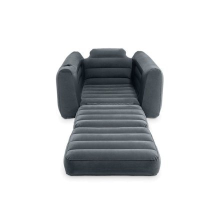 Надувне крісло Intex 66551, 224 х 117 х 66 см, чорне - 7