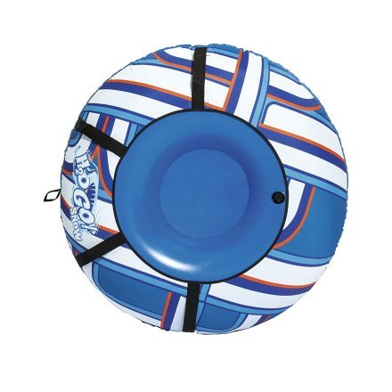 Одноместный надувной сани - тюбинг для катания Bestway 39055, 127 см, синий - 2