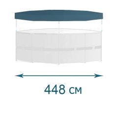 Тент для каркасного бассейна Bestway 58249, Ø 488 см