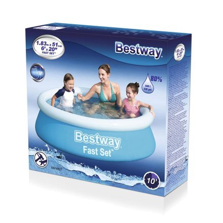 Надувной бассейн Bestway 57392, 183 х 51 см - 3