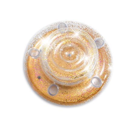 Плавающий бар, термо-резервуар для напитков «Золотой блеск», Intex 56810, 76 см - 3