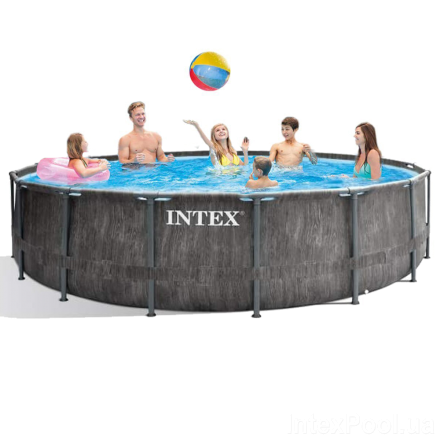 Каркасный бассейн Intex 26742 - 0 (чаша, каркас), 457 x 122 см - 1