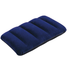 Надувная флокированная подушка Intex 68672 (67121), синяя