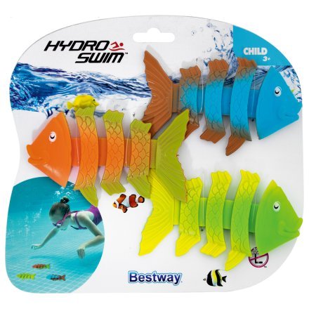 Підводний набір іграшок для пірнання Bestway 26029 «Рибка» - 4