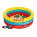 Дитячий надувний басейн Bestway 93501 «Лисеня», 91 х 25 см, з кульками 25 шт. - 1