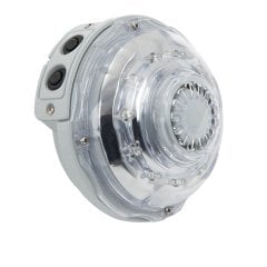 Гидроэлектрическая, настенная лампа Intex 28504, подсветка для джакузи. Работает от фильтр-насоса, подключается на форсунку гидромассажа