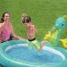 Дитячий надувний басейн Bestway 53114 «Морський коник», 188 х 160 х 86 см, з фонтаном - 4