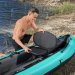 Одноместная надувная байдарка (каяк) Bestway 65118 Ventura Kayak, 280 х 86 см, (весло, ручной насос) - 3