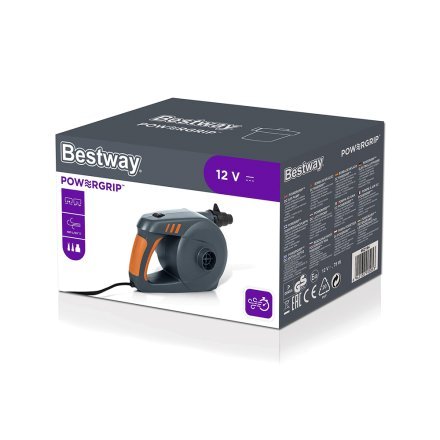 Электрический насос для надувания Bestway 62164 от прикуривателя (12 V, 680 л/мин) - 7