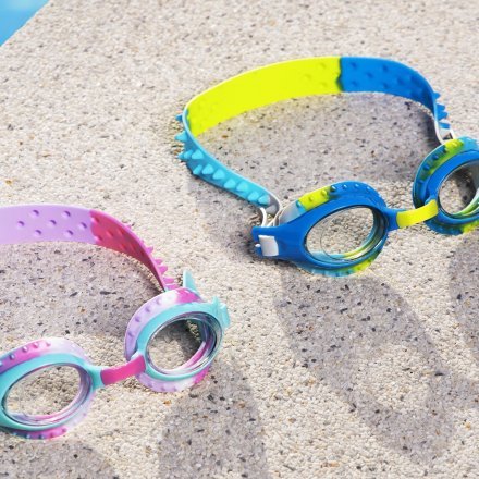 Детские очки для плавания Bestway 21099, размер S (3+), обхват головы ≈ 48-52 см - 2
