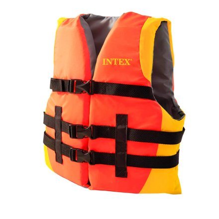 Рятувальний жилет дитячий Intex 69680, 22 - 40 кг, помаранчевий - 4