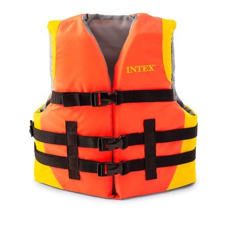 Рятувальний жилет дитячий Intex 69680, 22 - 40 кг, помаранчевий - 2