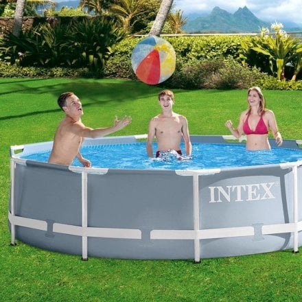 Каркасный бассейн Intex 26702 - 3, 305 x 76 см (1 250 л/ч, тент, подстилка) - 2
