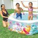 Дитячий надувний басейн Intex 56493-2 «Весела Видра», 191 х 178 х 61 см, з кульками 10 шт, підстилкою, насосом - 2