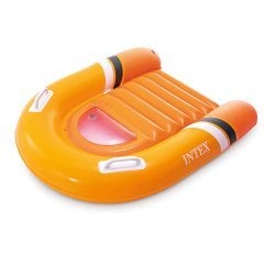 Детская доска для катания Intex 58154 «Surf rider», 102 х 89 см, оранжевый