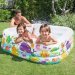 Дитячий надувний басейн Intex 57471-2 «Акваріум», 159 х 159 х 50 см, з кульками 10 шт, підстилкою, насосом - 2
